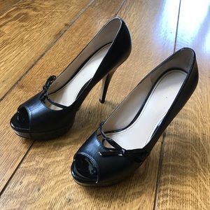 Black Enzo Angiolini Heels
